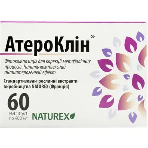 Атероклін капсули, 60 шт.