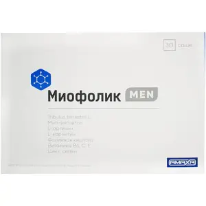 Miofolic Men (Міофолік Мен) дієтична добавка для поліпшення репродуктивної функції чоловіків в саше по 4 г, 30 шт.