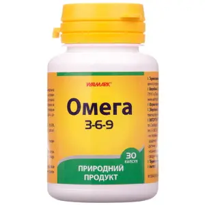 Омега 3-6-9 капсули 500 мг №30