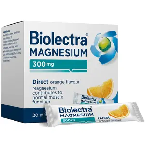 Біолектра Магнезіум Директ порошок з апельсиновим смаком в саше, 20 шт.