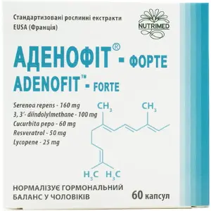 Аденофіт-форте капсули, 60 шт.