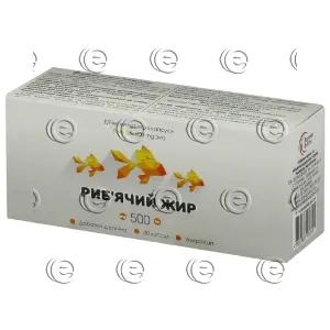 Риб'ячий жир УльтраКап капсули 500 мг N30