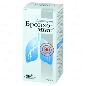 Бронхо-Мікс фітосироп на основі меду 100 мл