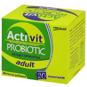 Активит Пробиотик №20 саше диетическая добавка