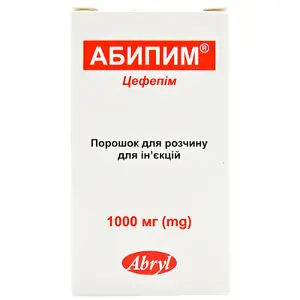 Абипим порошок для раствора, 1000 мг