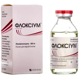 Флоксиум раствор для инфузий,5 мг/мл, 100 мл, 1 шт.
