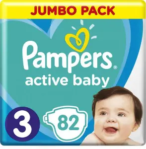 Підгузки Памперс Active Baby 6-10 кг N82