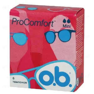 Тампоны Ob Pro Comfort Mini, 8 шт.
