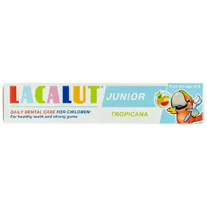 Зубная паста Лакалут Джуниор Тропикана (Lacalut Junior Tropicana), 75 мл