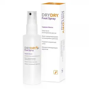 Спрей-дезодорант для ног Dry Dry Foot Spra, 100 мл