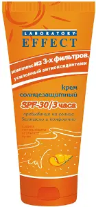 Крем Лаборатория-Эффект солнцезащитный 75 г туба средний уровень защиты