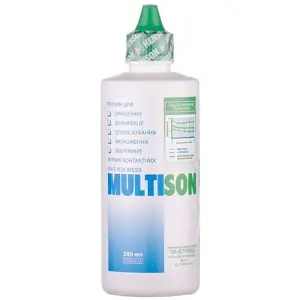 Multison (Мультісон) розчин для догляду за контактними лінзами, 240 мл