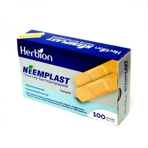 Neemplast № 100 лейкопластир бактерицидний