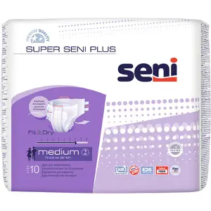 Подгузники SENI Medium Supеr Plus, 10 шт.