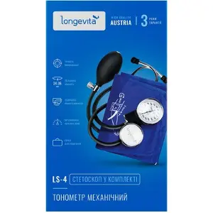 Longevita LS-4 тонометр механический со стетоскопом