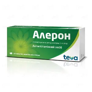 Алерон таблетки в/о 5 мг № 10