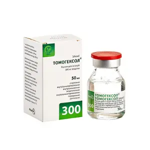 Томогексол раствор 300 мг йода/мл 50 мл N1