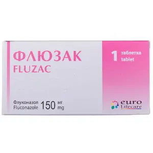 Флюзак таблетки от кандидоза 150 мг №1