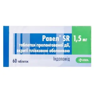 Равел SR табл. п/о 1,5 мг № 60