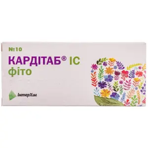 Кардитаб IC Фито таблетки, 10 шт.