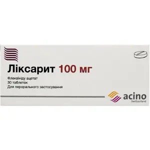 Ликсарит таблетки по 100 мг, 30 шт.