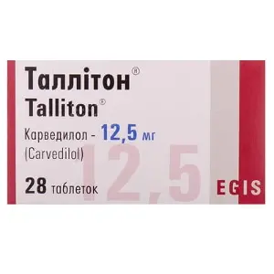 Таллитон таблетки по 12,5 мг, 28 шт.