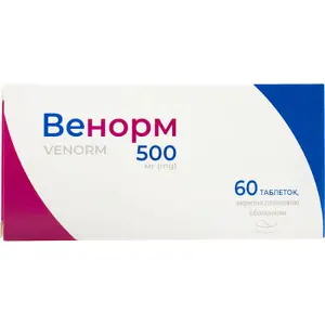 Венорм 500мг N60 таблетки