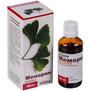 Меморин 40 мг/мл раствор
