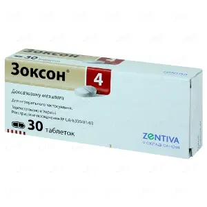 Зоксон® 4 табл. 4 мг № 30