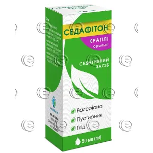 Седафітон краплі оральні седативні, 50 мл