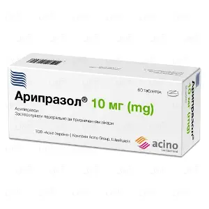 Аріпразол таблетки 10 мг №60