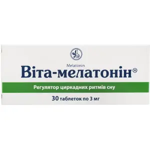 Вита-мелатонин снотворные таблетки №30