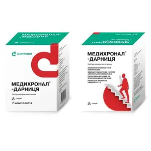 Медихронал-Дарниця гранули по 28,5 г, 7 шт.