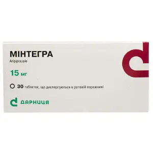 Минтегра таблетки диспергируемые по 15 мг, 30 шт.