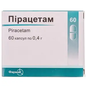 Пірацетам 400 мг N60 капсули