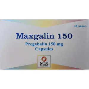 Максгалин капсулы по 150 мг, 60 шт.