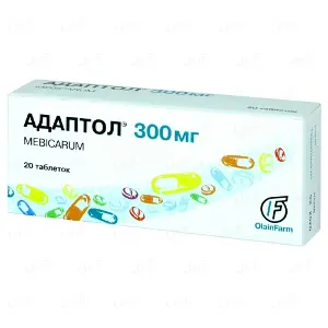Адаптол табл. 300 мг № 20