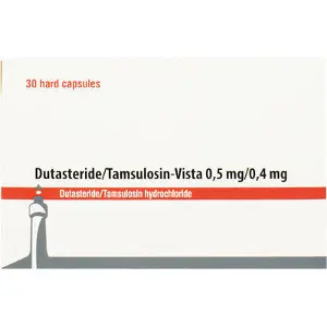 Дутастерид / Тамсулозин-Віста капсули тверді, 0,5 мг/0,4 мг, 30 шт.