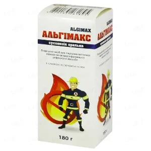 Альгімакс суспензія орал.180г фл.с мерн.лож.№1 в пачці