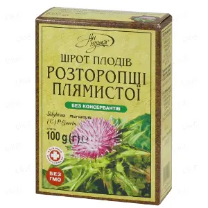 Розторопші плямистої шрот, 100 г в пач.