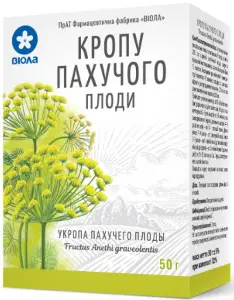 Кропу пахучого плоди з внутрішнім пакетом, 50 г - Віола