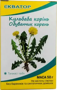 Корень одуванчика диетическая добавка, 50 г - Экватор