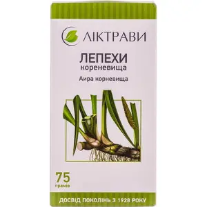 Лепехи кореневища пачка з внутрішнім пакетом, 75 г