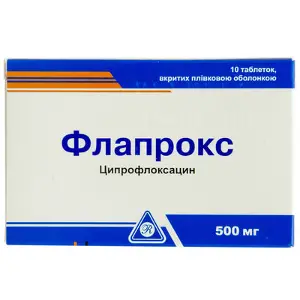Флапрокс таблетки в/о 500 мг № 10