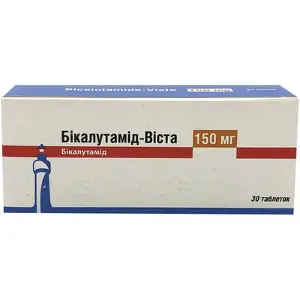 Бікалутамід-Віста таблетки по 150 мг, 30 шт.