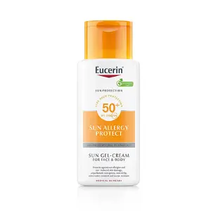 Eucerin Аллерджіпротект SPF50 сонцезахисний крем-гель для обличчя і тіла, 150 мл