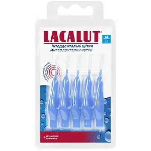 Інтердентальні щітки Lacalut Interdental М, 5 шт