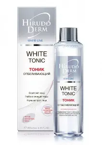 Hirudo Derm, WHITE TONIC відбілюючий тонік із серії White Line, 180 мл.