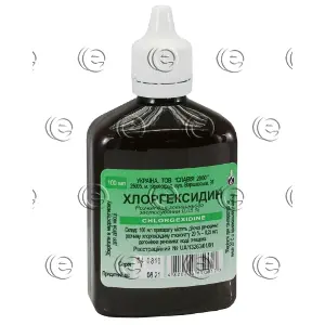 Хлоргексидин розчин для зовнішнього застосування 0,05%, 100 мл - Славія 2000