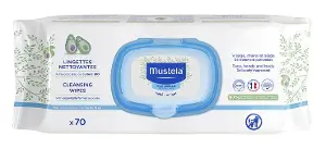 САЛФЕТКИ ВЛАЖНЫЕ ДЛЯ ТЕЛА "MUSTELA BEBE" тм "MUSTELA" 